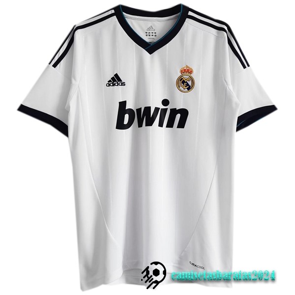 Replicas Casa Camiseta Real Madrid Retro 2012 2013 Blanco