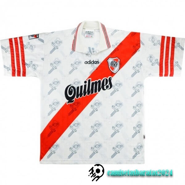 Replicas Casa Camiseta River Plate Retro 1996 Blanco