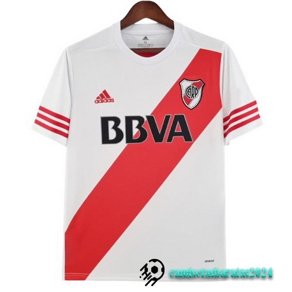 Replicas Casa Camiseta River Plate Retro 2015 2016 Blanco