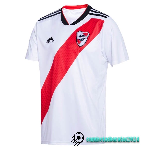 Replicas Casa Camiseta River Plate Retro 2018 2019 Blanco
