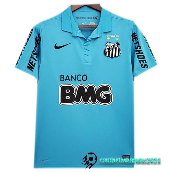 Replicas Casa Camiseta Santos Retro 2012 2013 Azul