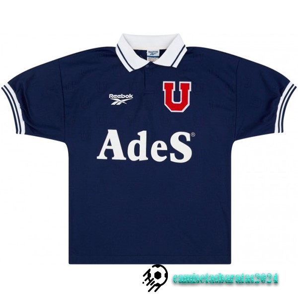 Replicas Casa Camiseta Universidad De Chile Retro 1998 I Azul