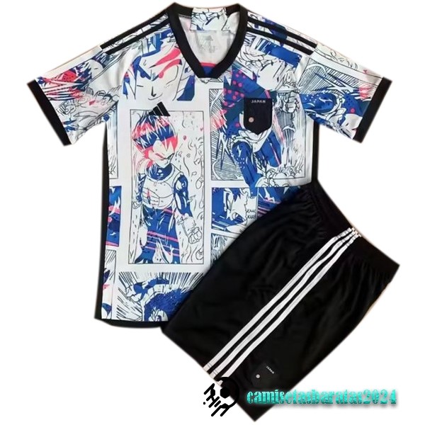 Replicas Casa Conjunto De Hombre Japón 2022 Blanco Azul