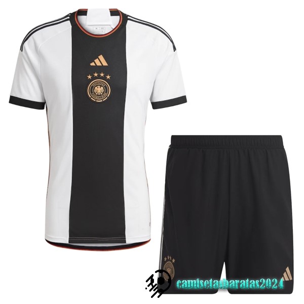 Replicas Casa Conjunto De Niños Alemania 2022 Blanco