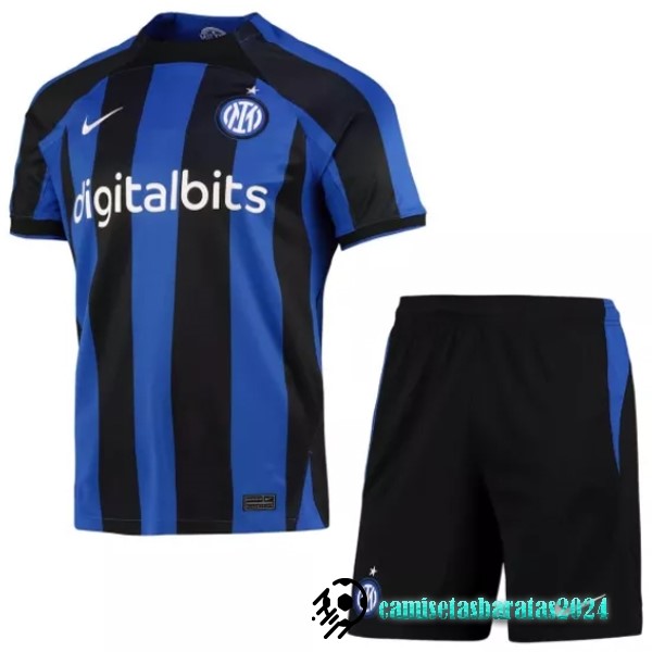 Replicas Casa Conjunto De Niños Inter Milán 2022 2023 Azul