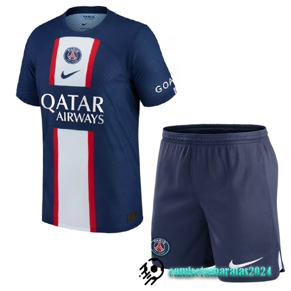 Replicas Casa Conjunto De Niños Paris Saint Germain 2022 2023 Azul