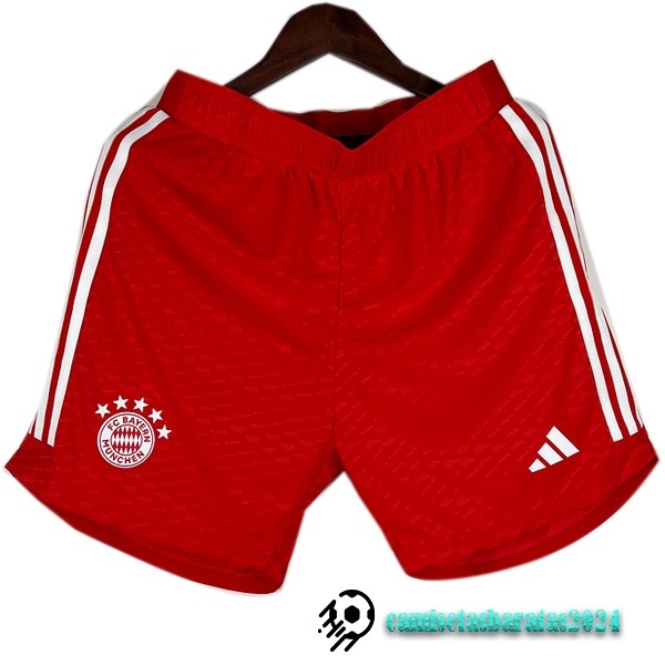 Replicas Casa Jugadores Pantalones Bayern Múnich 2023 2024 Rojo