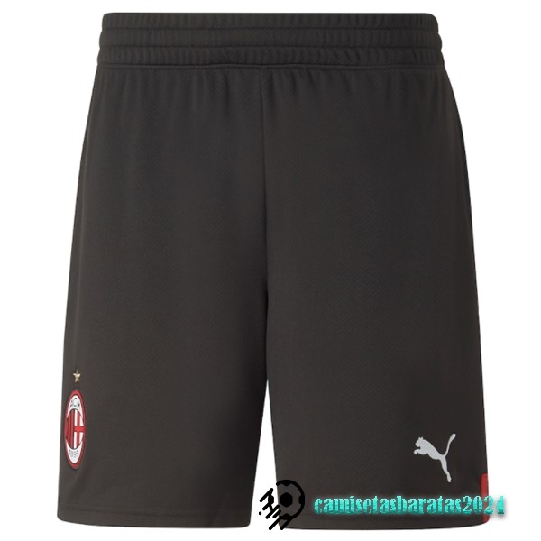 Replicas Casa Pantalones AC Milan 2022 2023 Negro