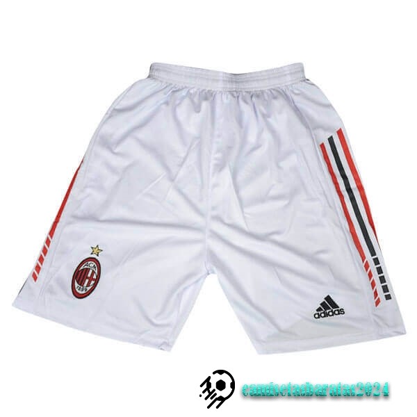 Replicas Casa Pantalones AC Milan Retro 2005 2006 Blanco