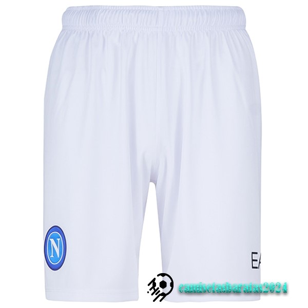 Replicas Casa Pantalones Napoli 2022 2023 Blanco