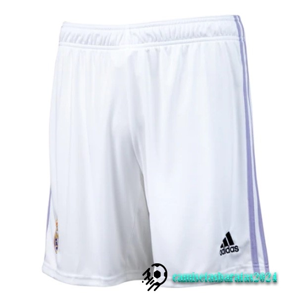 Replicas Casa Pantalones Real Madrid 2022 2023 Blanco