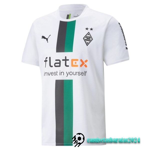 Replicas Casa Tailandia Camiseta Borussia Mönchengladbach 2022 2023 Blanco