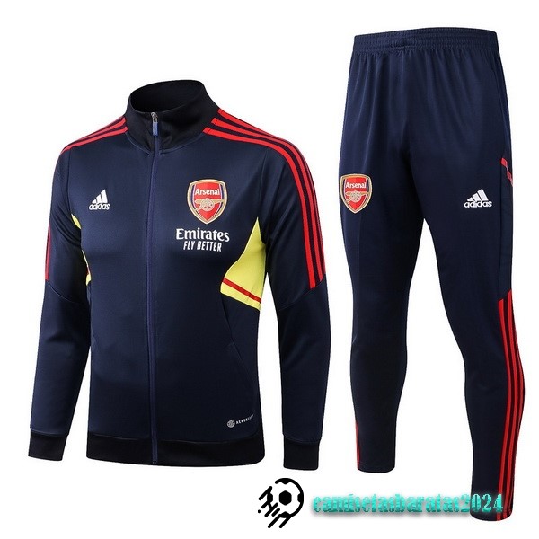 Replicas Chandal Arsenal 2022 2023 Azul Marino Amarillo