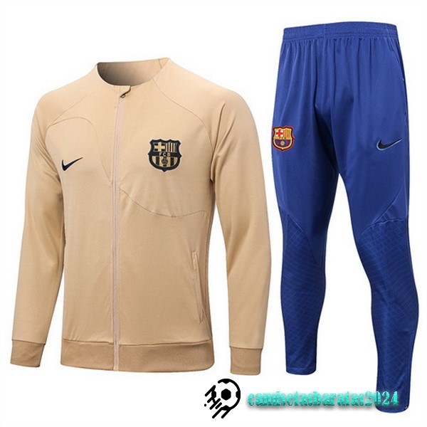 Replicas Chandal Barcelona 2022 2023 Amarillo Azul