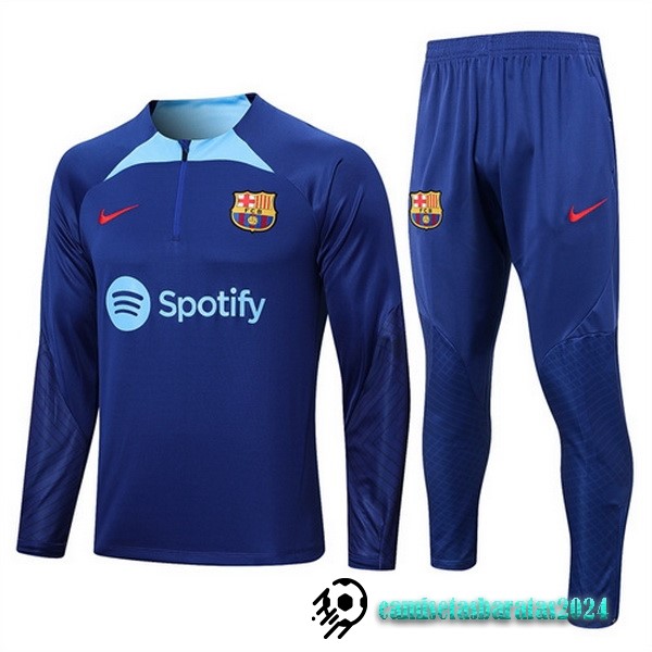 Replicas Chandal Barcelona 2022 2023 Azul III Marino