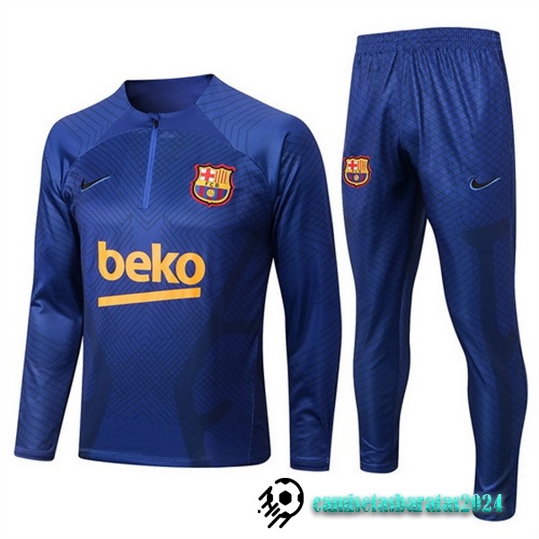 Replicas Chandal Barcelona 2022 2023 Azul II Marino