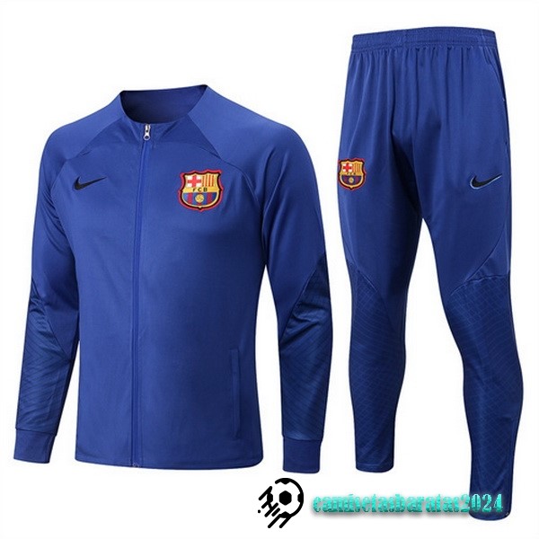 Replicas Chandal Barcelona 2022 2023 Azul Marino