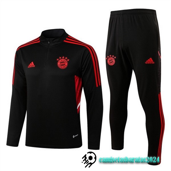 Replicas Chandal Bayern Múnich 2022 2023 Negro Rojo