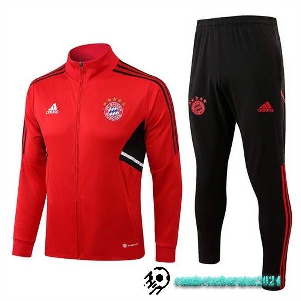 Replicas Chandal Bayern Múnich 2022 2023 Rojo I Negro