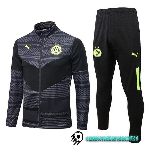 Replicas Chandal Borussia Dortmund 2022 2023 Negro Amarillo Gris