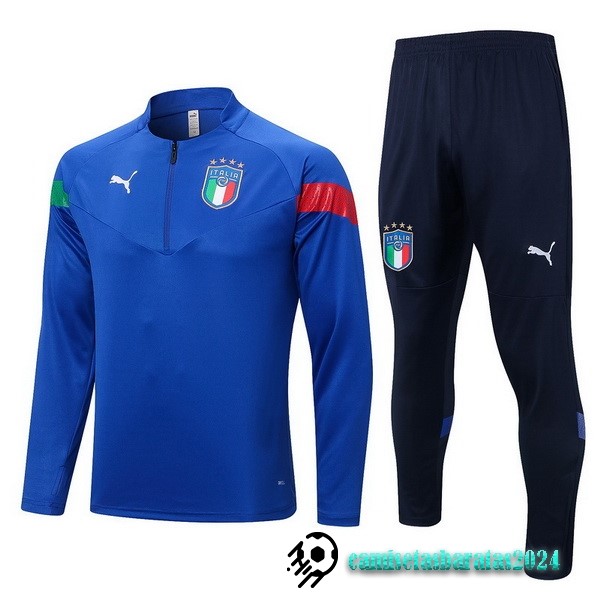 Replicas Chandal Italia 2022 Azul