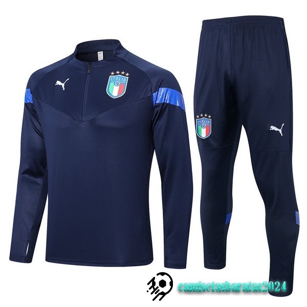 Replicas Chandal Italia 2022 Azul III Marino