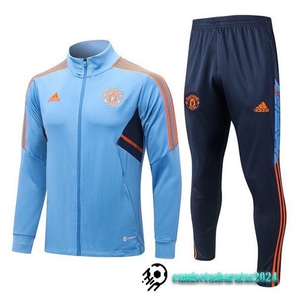 Replicas Chandal Manchester United 2022 2023 I Azul