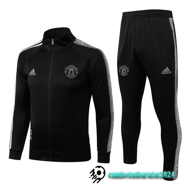 Replicas Chandal Manchester United 2022 2023 Negro Gris