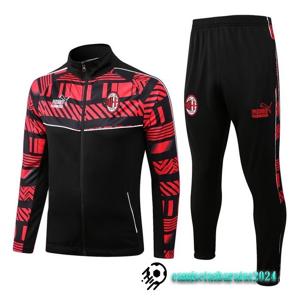 Replicas Chandal Niños AC Milan 2022 2023 Rojo I Negro