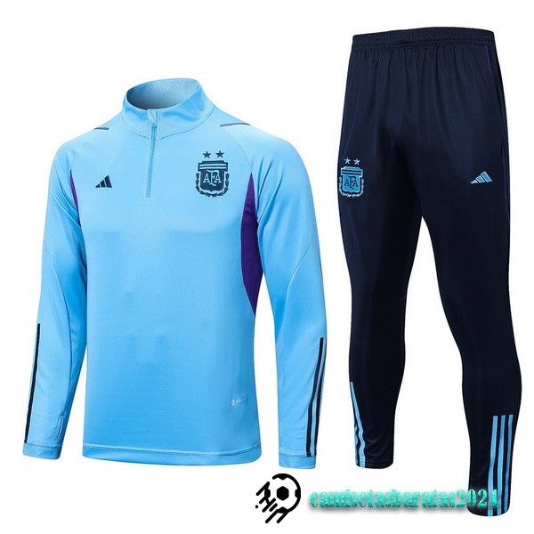 Replicas Chandal Niños Argentina 2022 Azul