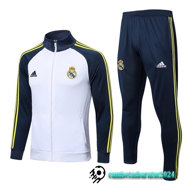 Replicas Chandal Real Madrid 2022 2023 Blanco Amarillo