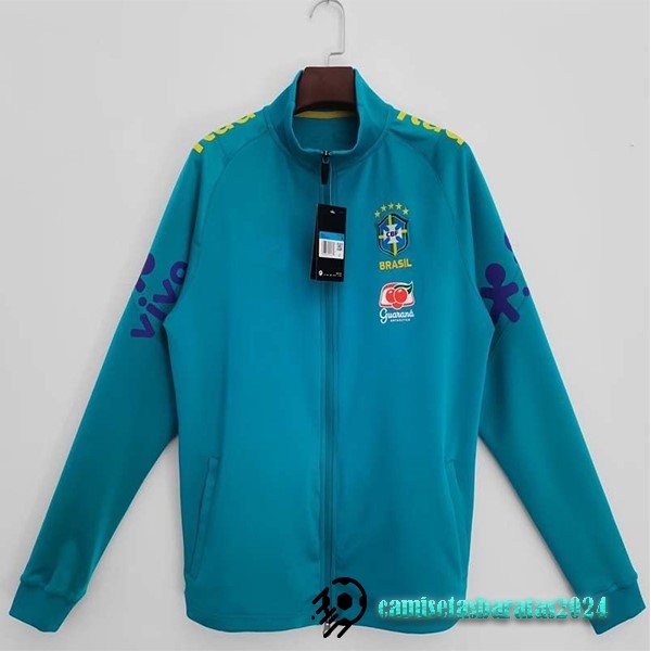 Replicas Chaqueta Brasil 2022 Azul