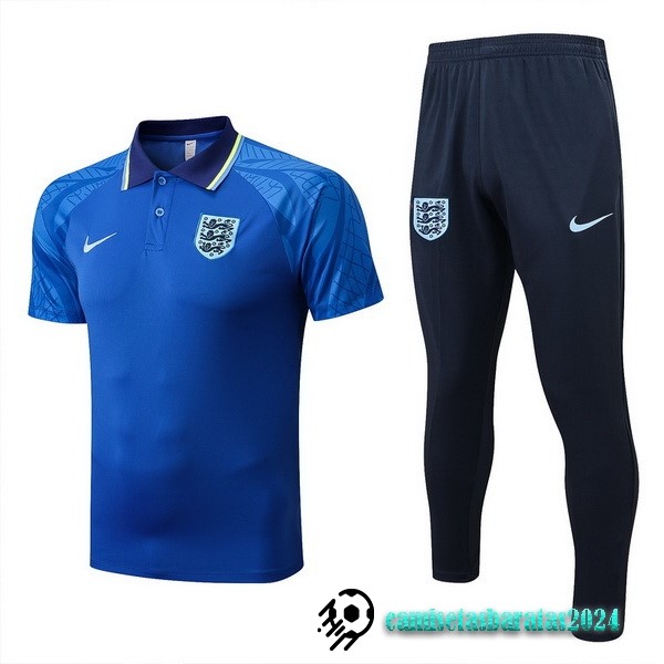 Replicas Conjunto Completo Polo Inglaterra 2022 Azul