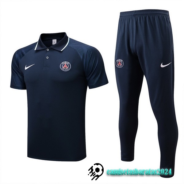 Replicas Conjunto Completo Polo Paris Saint Germain 2022 2023 Azul Marino
