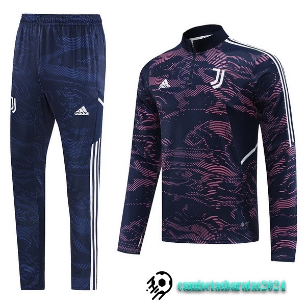 Replicas Conjunto Completo Sudadera Entrenamiento Juventus 2022 2023 Purpura