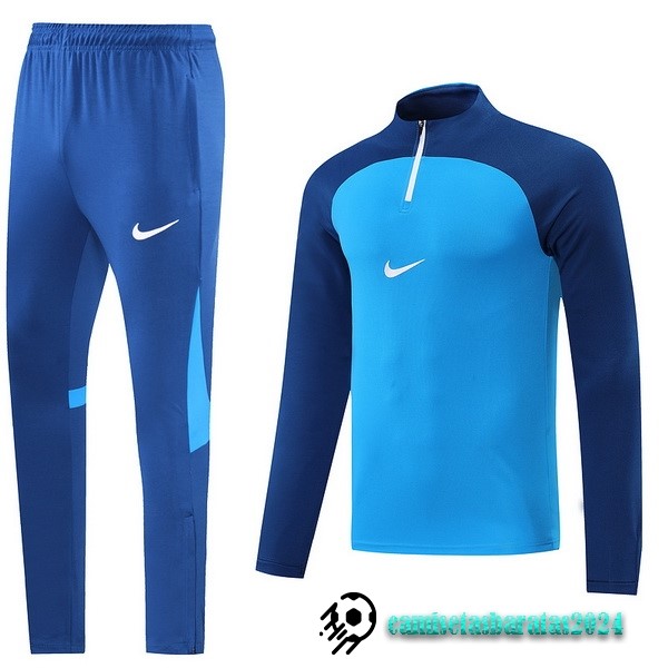 Replicas Conjunto Completo Sudadera Entrenamiento Nike 2022 2023 Azul II Marino