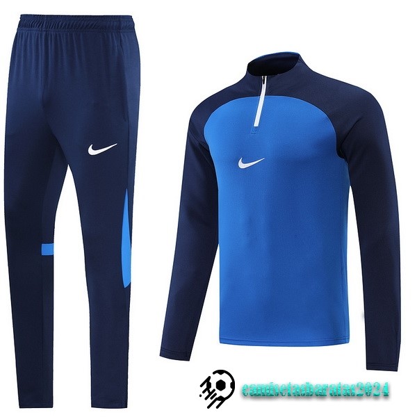 Replicas Conjunto Completo Sudadera Entrenamiento Nike 2022 2023 II Azul