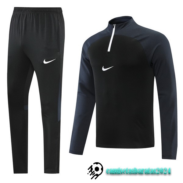 Replicas Conjunto Completo Sudadera Entrenamiento Nike 2022 2023 I Negro