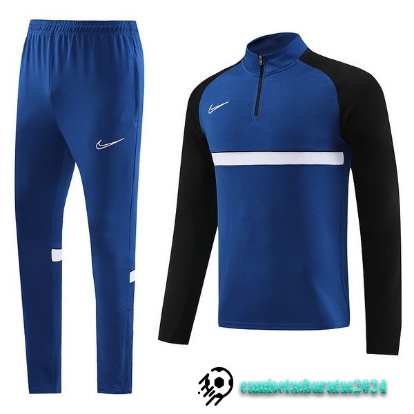 Replicas Conjunto Completo Sudadera Entrenamiento Nike 2023 2024 Azul Negro