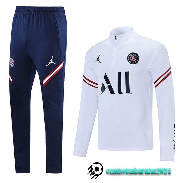 Replicas Conjunto Completo Sudadera Entrenamiento Paris Saint Germain 2022 2023 Azul Blanco