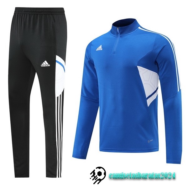 Replicas Conjunto Completo Sudadera Entrenamiento adidas 2022 2023 Azul Negro