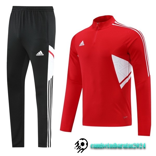 Replicas Conjunto Completo Sudadera Entrenamiento adidas 2022 2023 Rojo Negro