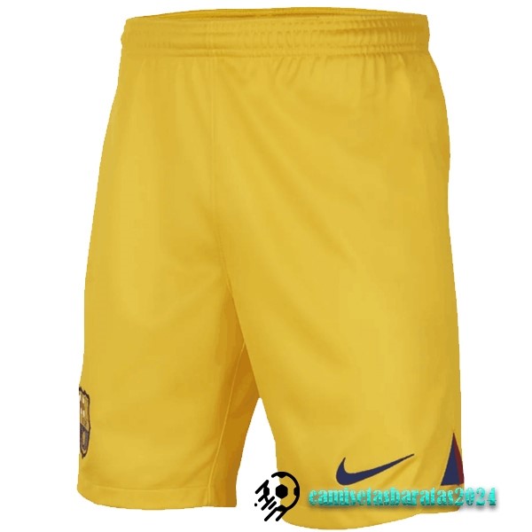 Replicas Cuarta Pantalones Barcelona 2022 2023 Amarillo