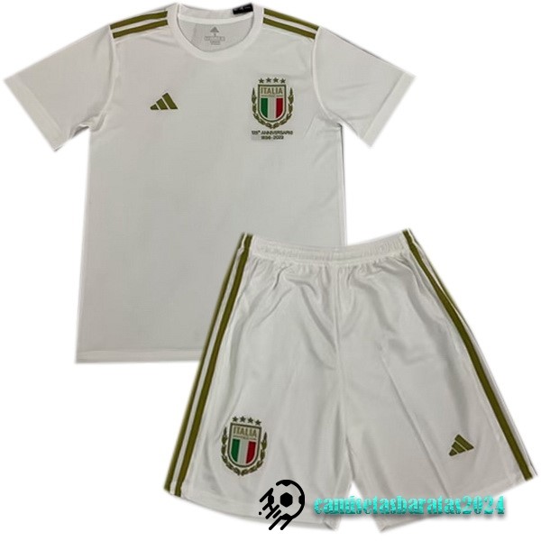 Replicas Edición Conmemorativa Conjunto De Hombre Italia 2023 Blanco