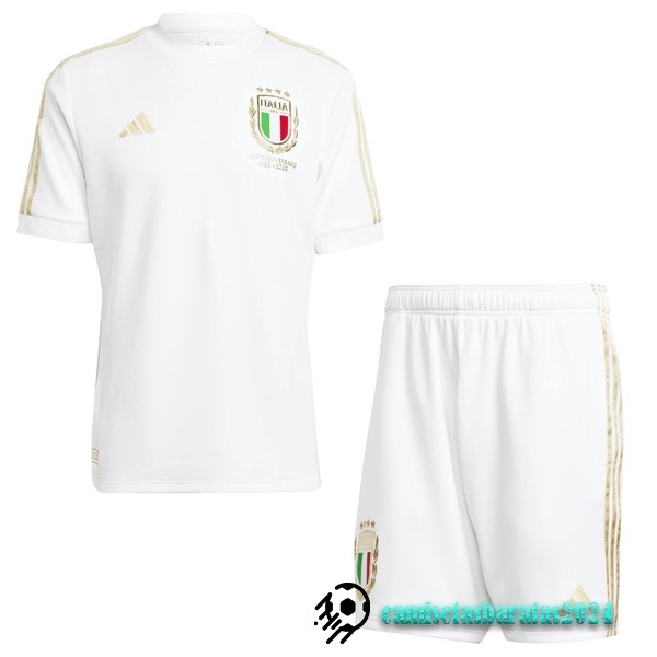 Replicas Edición Conmemorativa Conjunto De Niños Italia Blanco