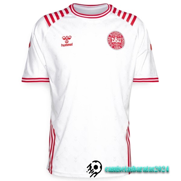 Replicas Edición Limitada Camiseta Dinamarca 2022 Blanco