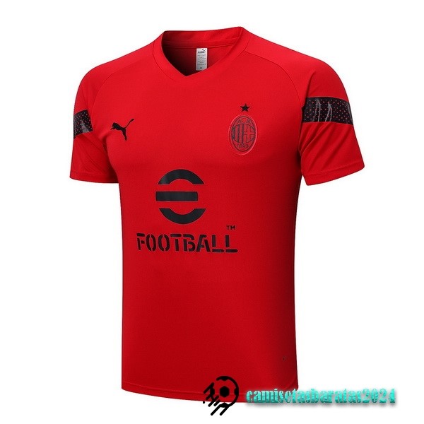 Replicas Entrenamiento AC Milan 2022 2023 Rojo