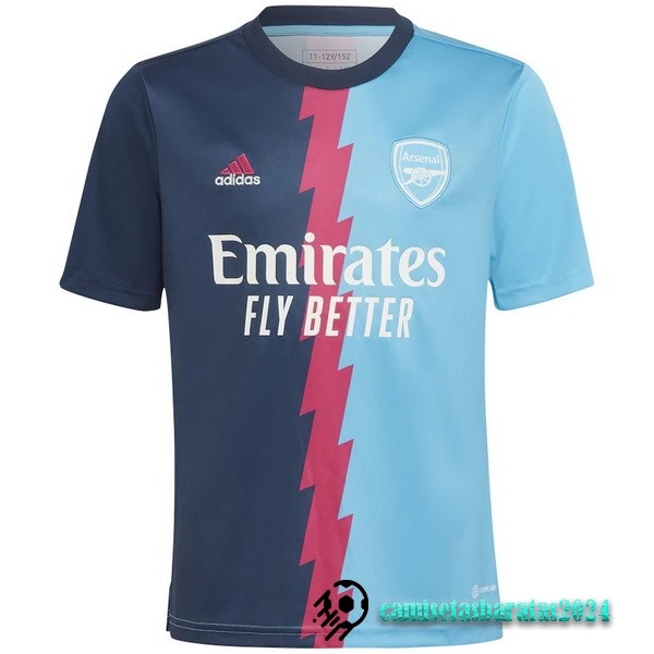 Replicas Entrenamiento Arsenal 2022 2023 Azul Rojo