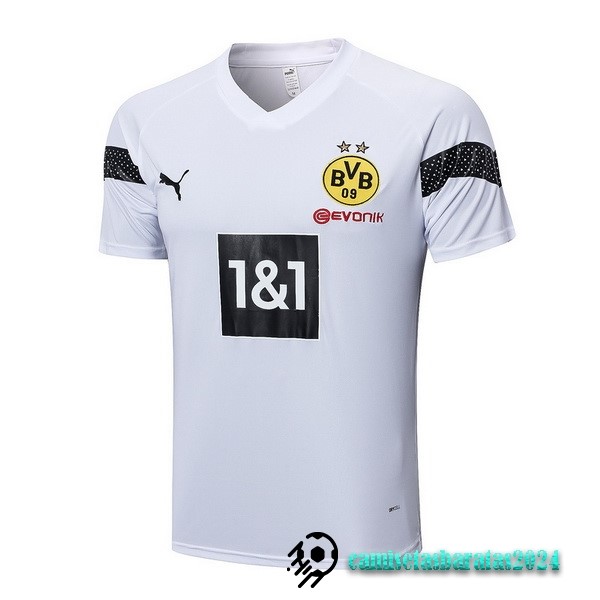 Replicas Entrenamiento Borussia Dortmund 2022 2023 Blanco Negro