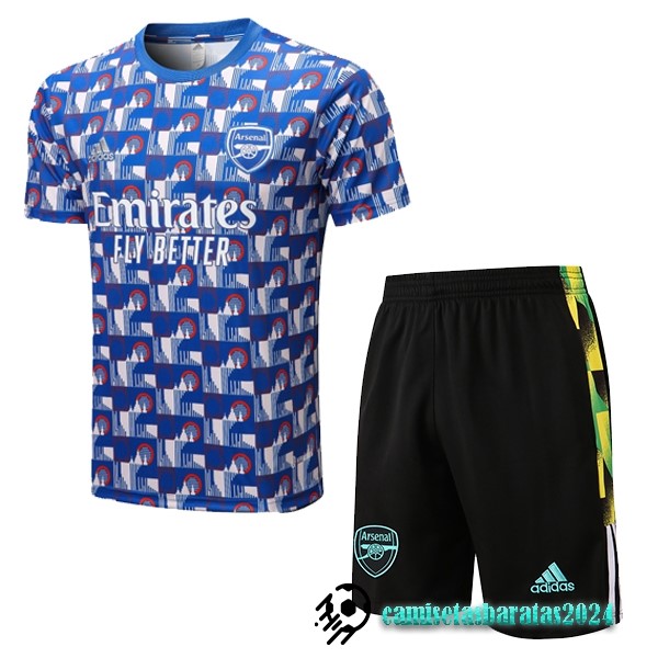 Replicas Entrenamiento Conjunto Completo Arsenal 2022 2023 Azul I Negro Verde